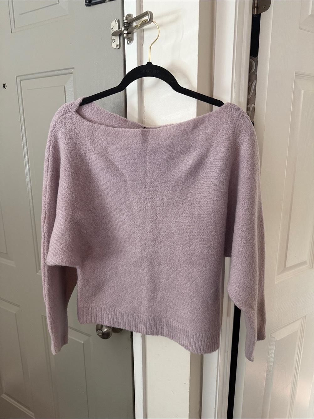 Forever 21 Lavender Boatneck Pullover